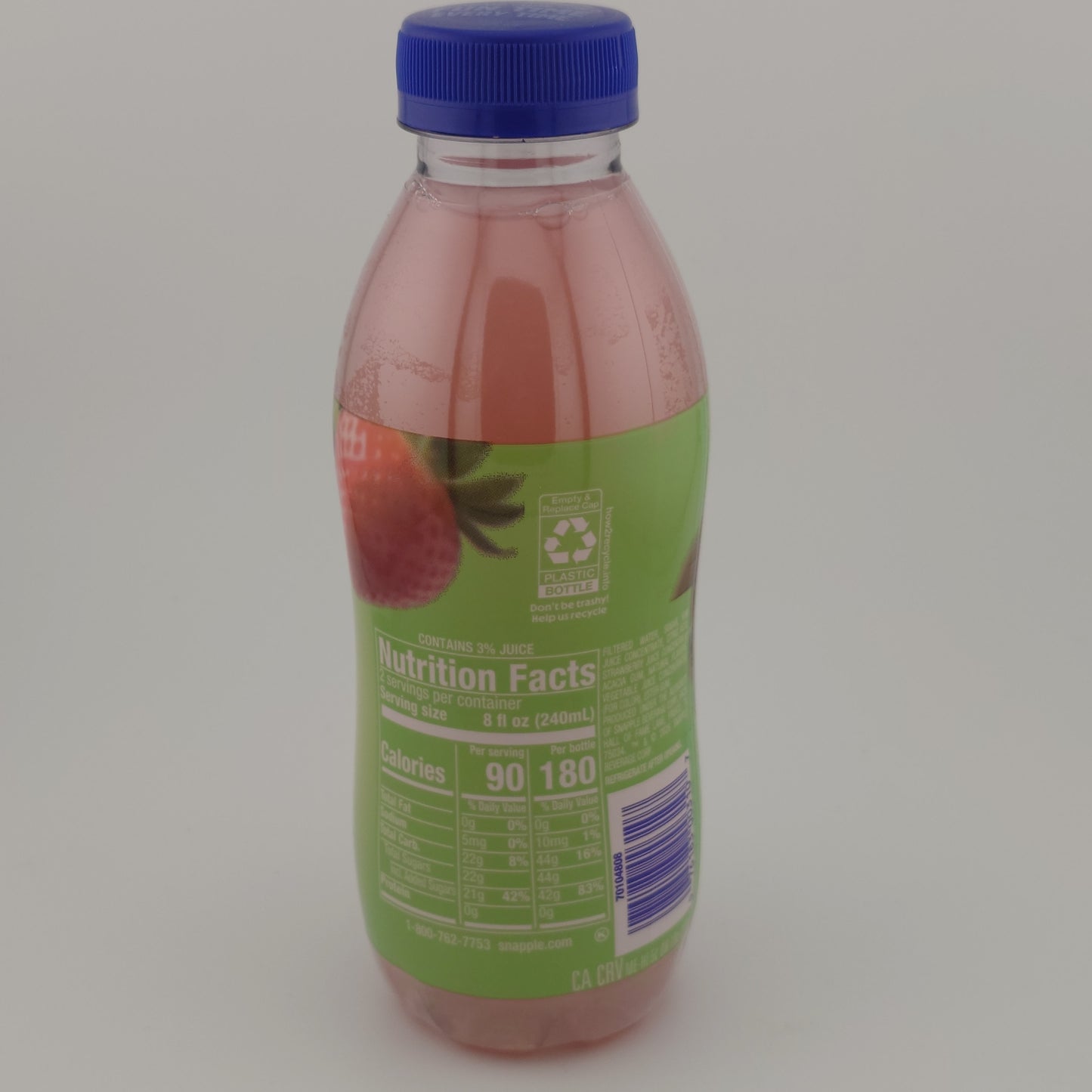 Snapple Kiwi Strawberry 16 fl oz | 473 mL
