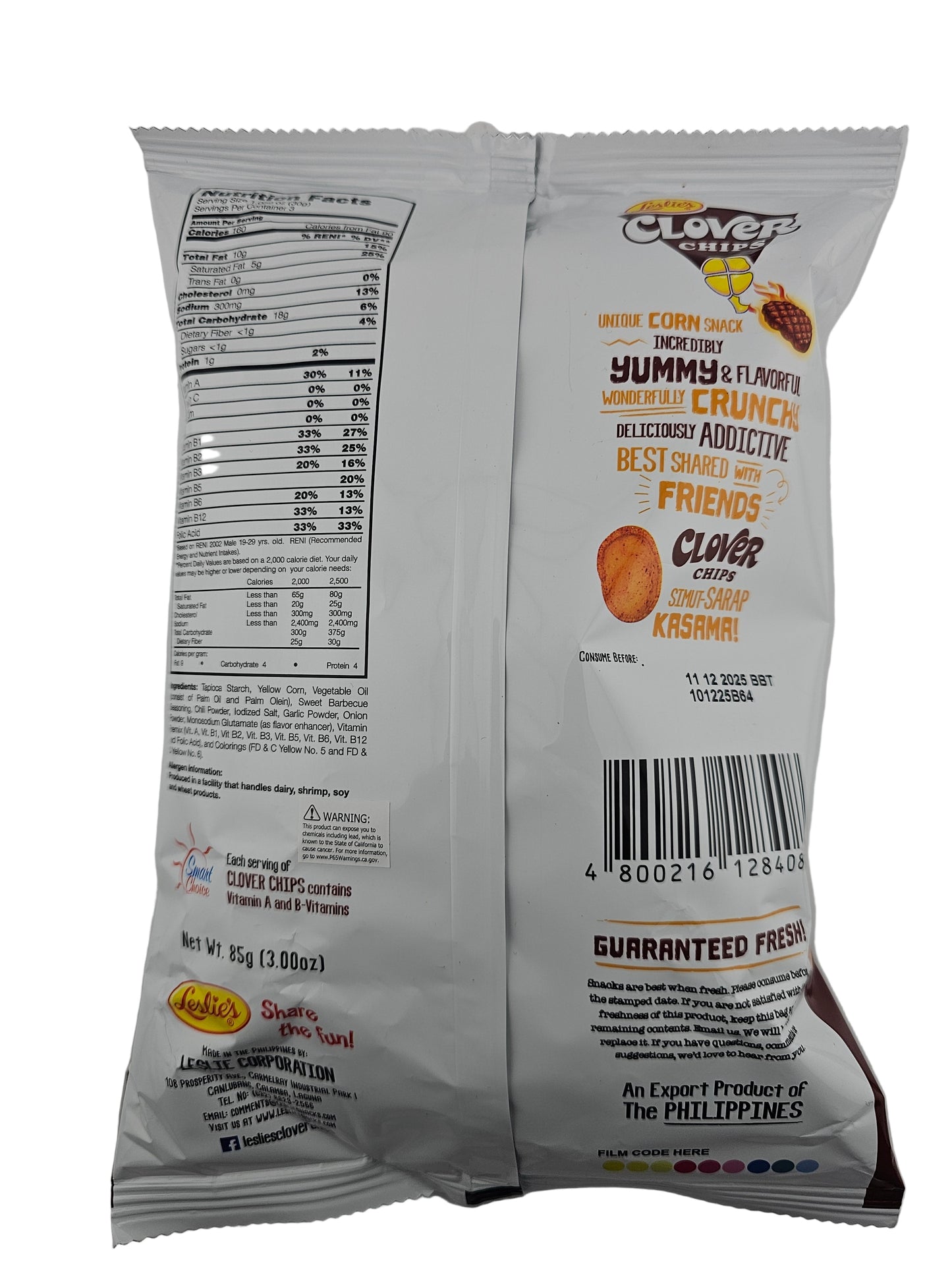 Clover Chips Spicy Beef 3 oz