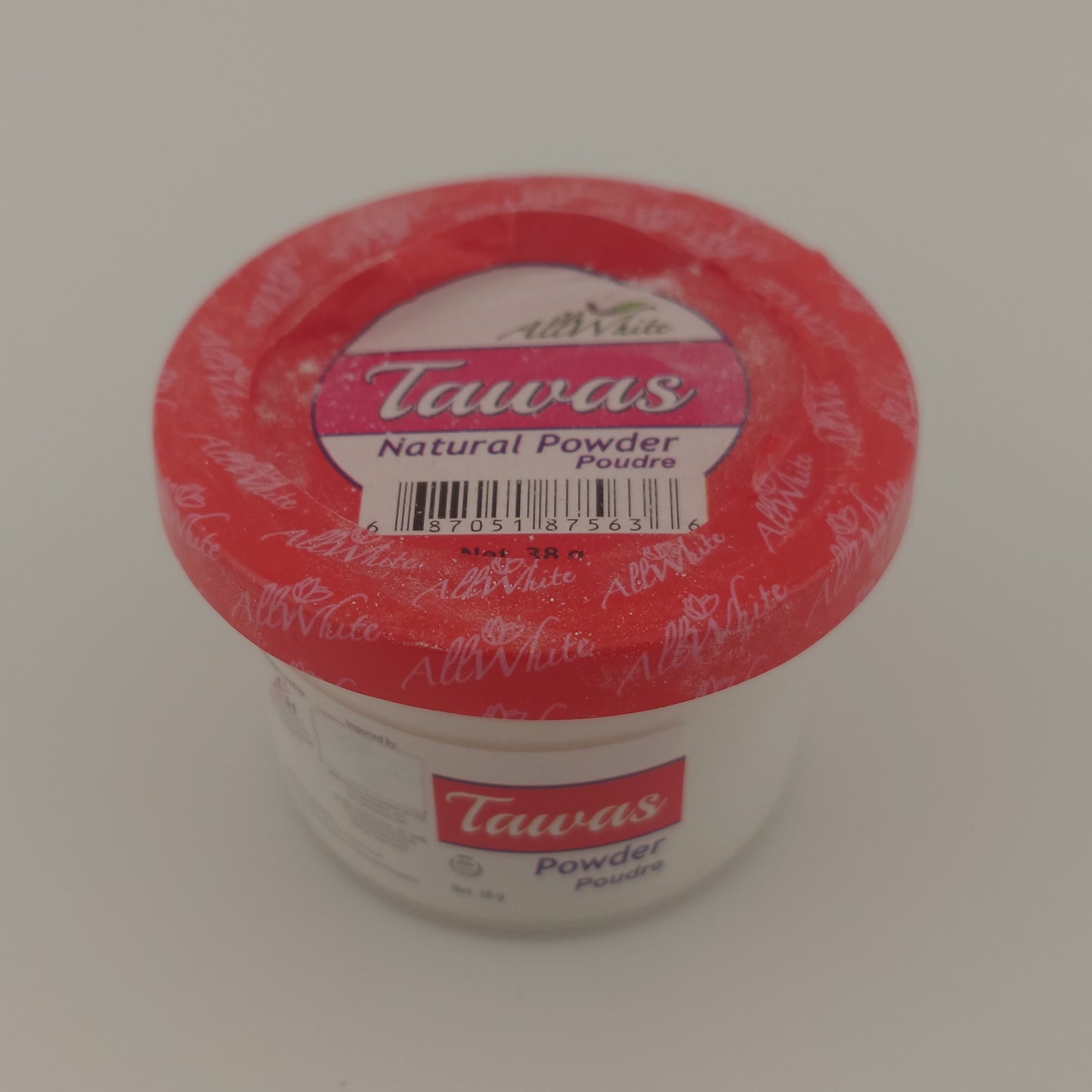 AllWhite Natural Tawas Powder 38 g - Red