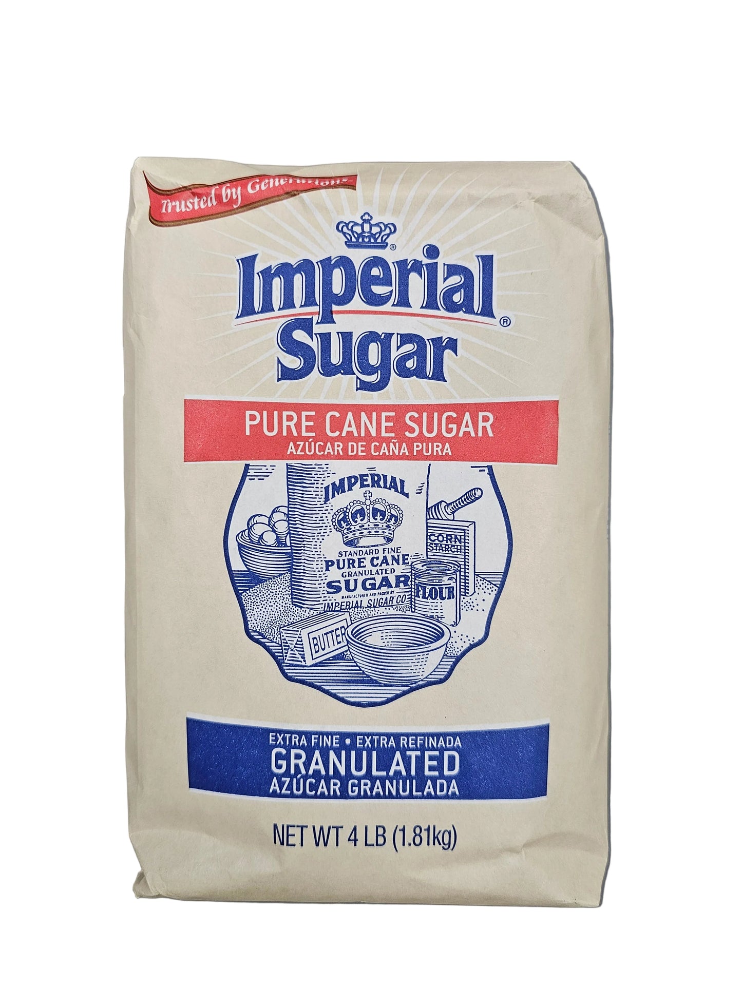 Imperial Sugar Bag 4 Lb