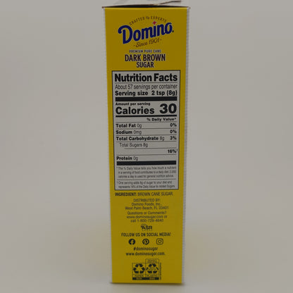 Domino Dark Brown Sugar 16 oz