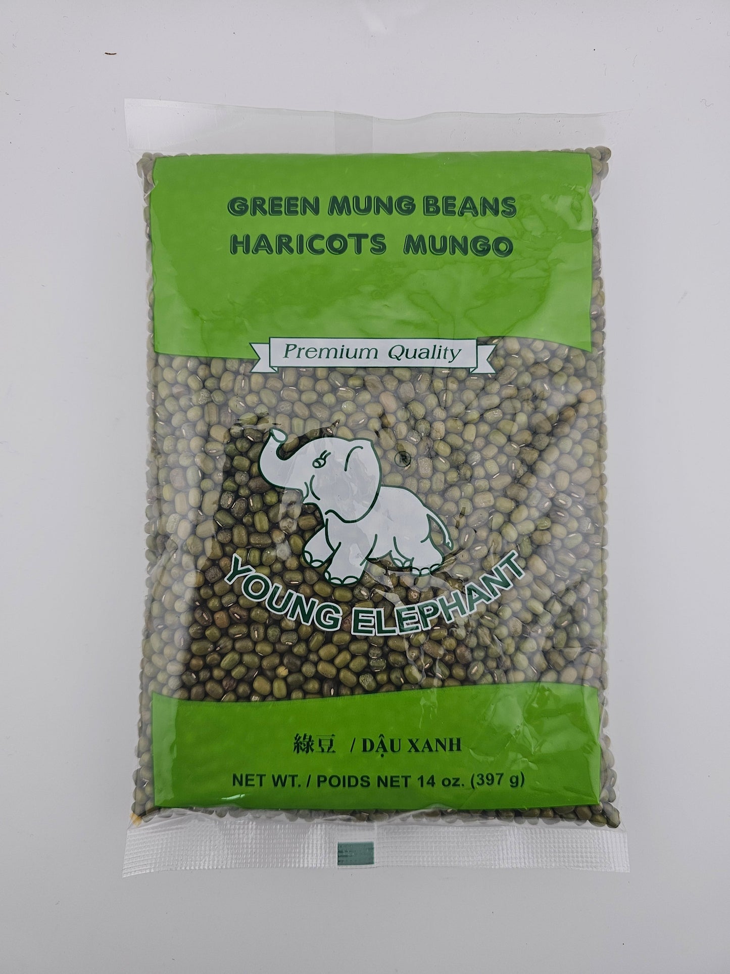 Young Elephant Green Mung Beans 1 oz