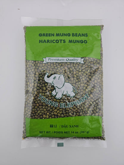 Young Elephant Green Mung Beans 1 oz