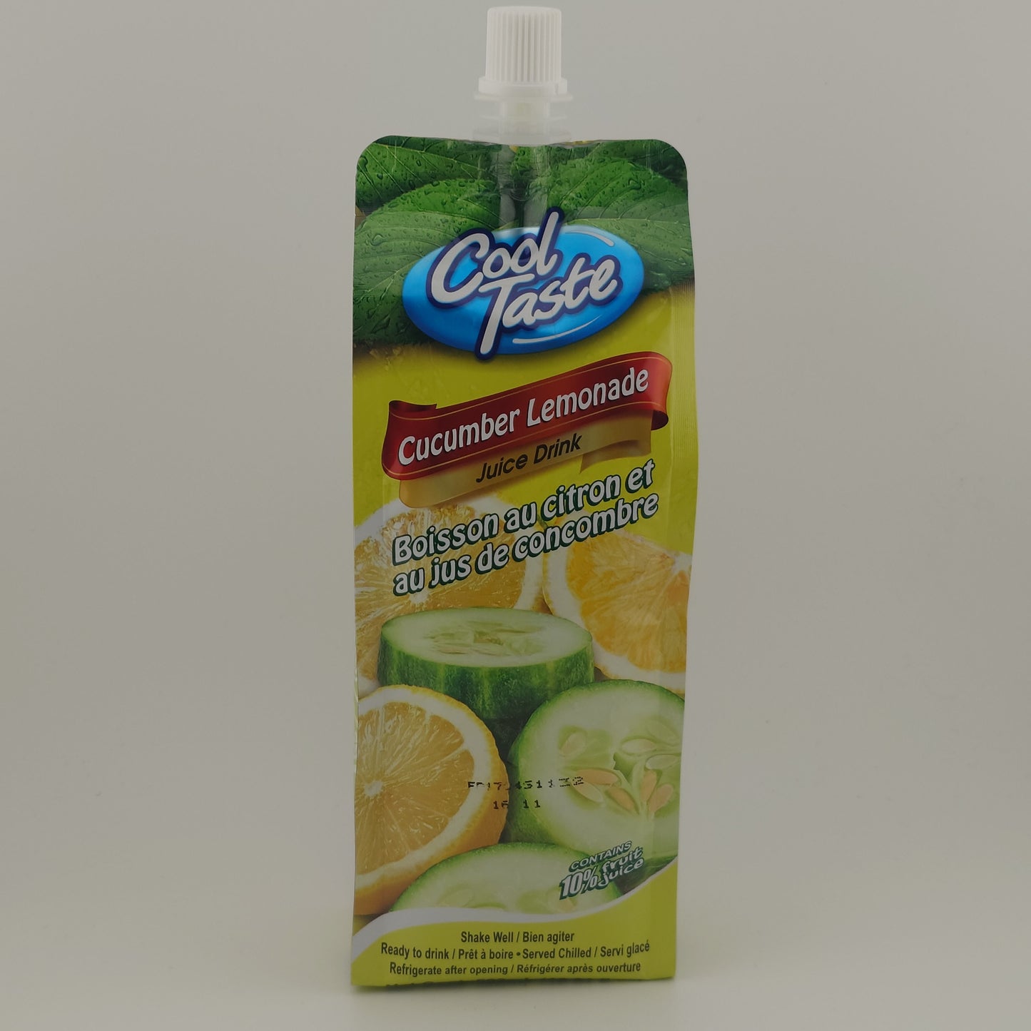 Cool Taste Cucumber Lemonade Juice Drink 16.91 fl oz | 500 mL