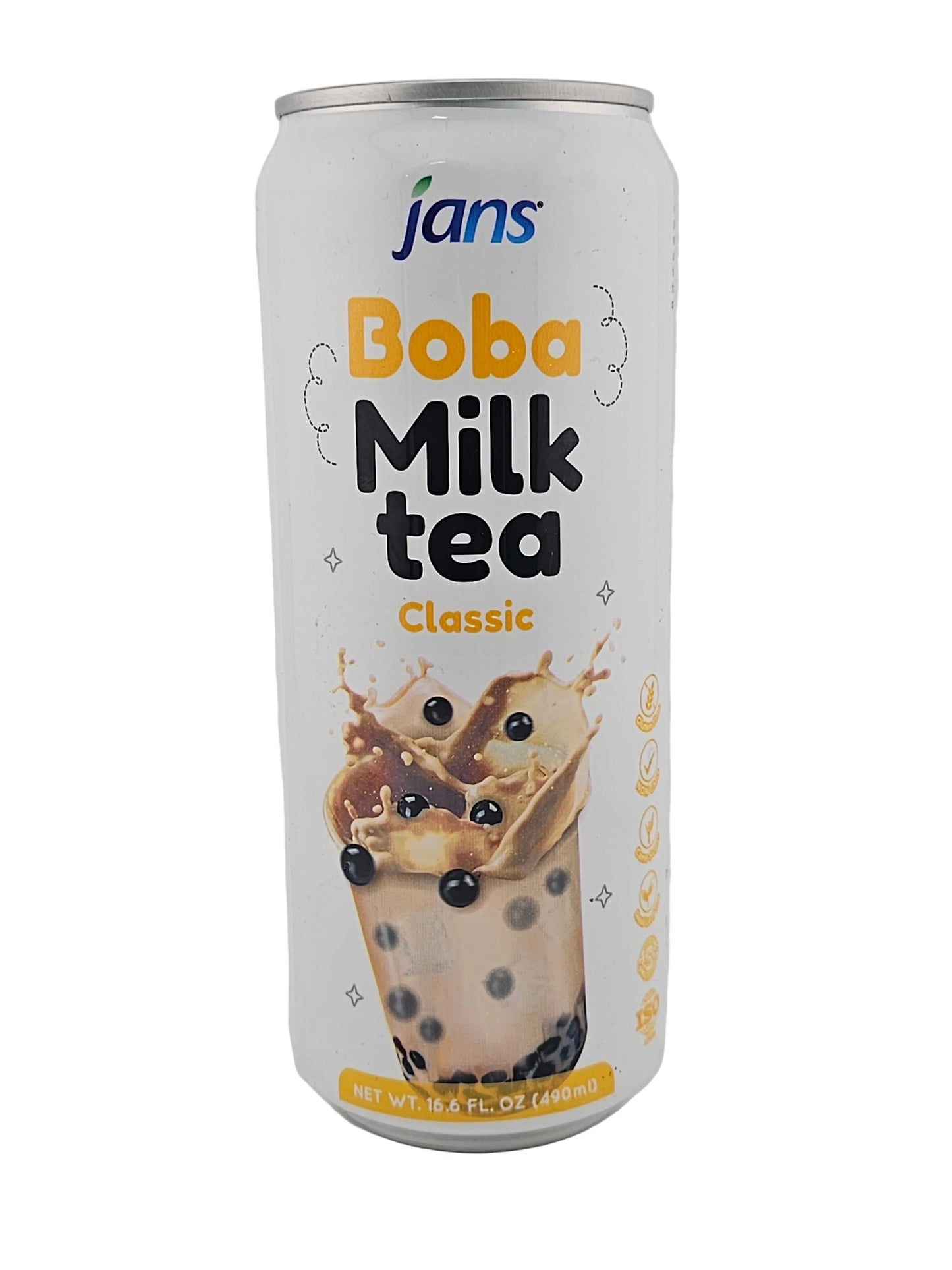 Jans Boba Milk Tea Classic 16.9 oz