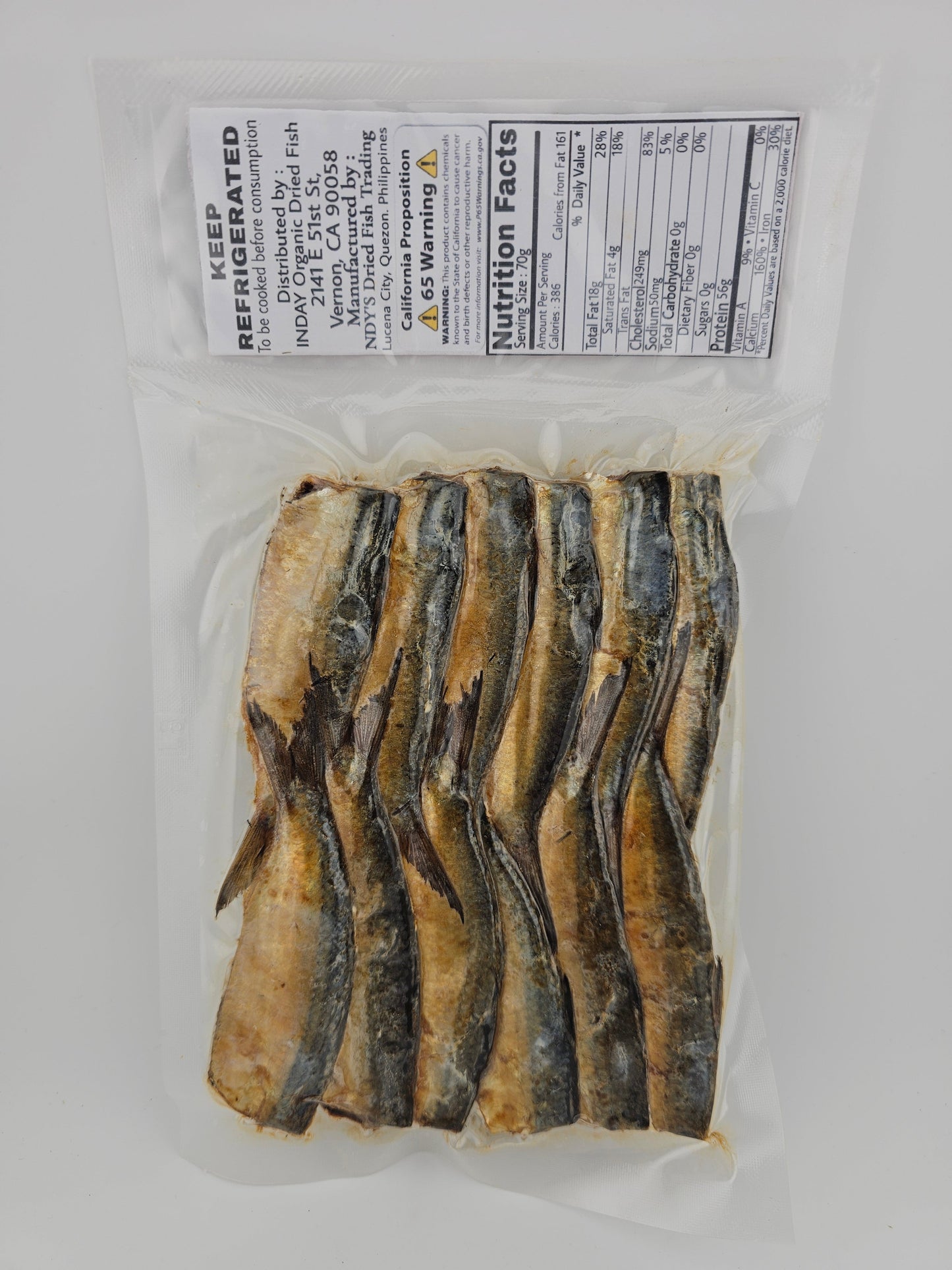 Ndy's Headless Herrings 100g