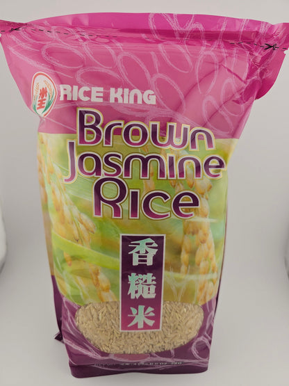 Rice King Brown Jasmine Rice 4 lbs