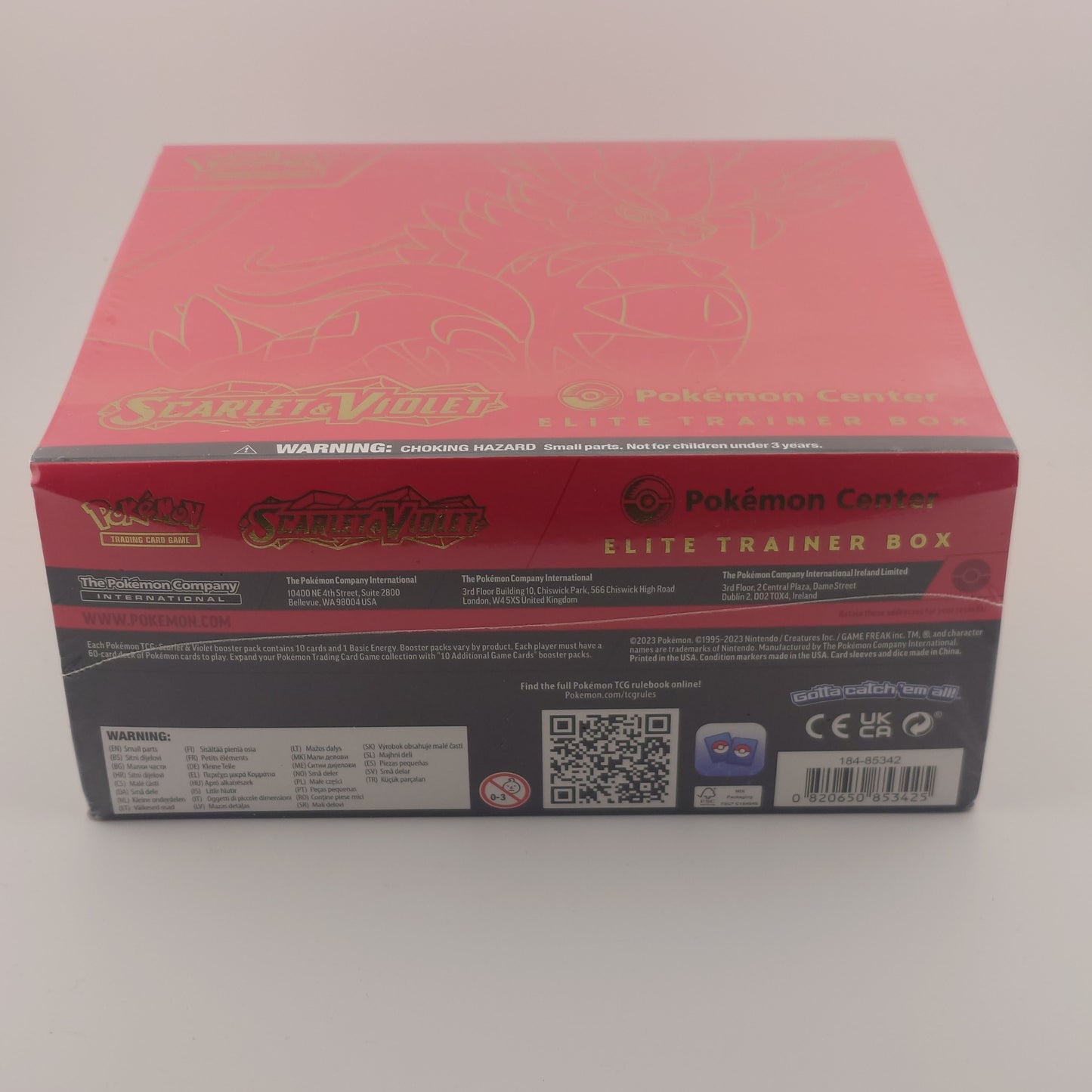Pokémon TCG: Scarlet & Violet Pokémon Center Elite Trainer Box (Koraidon)