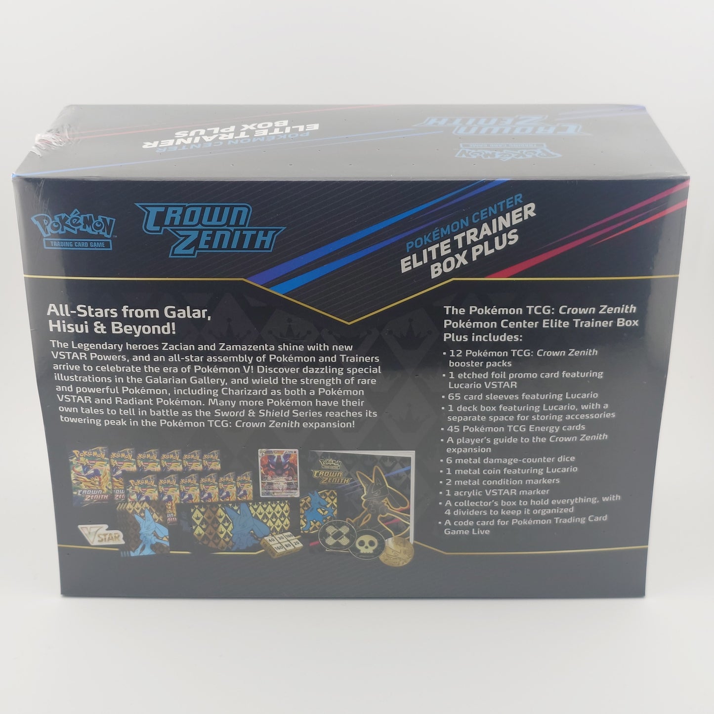 Pokémon TCG: Crown Zenith Pokémon Center Elite Trainer Box Plus