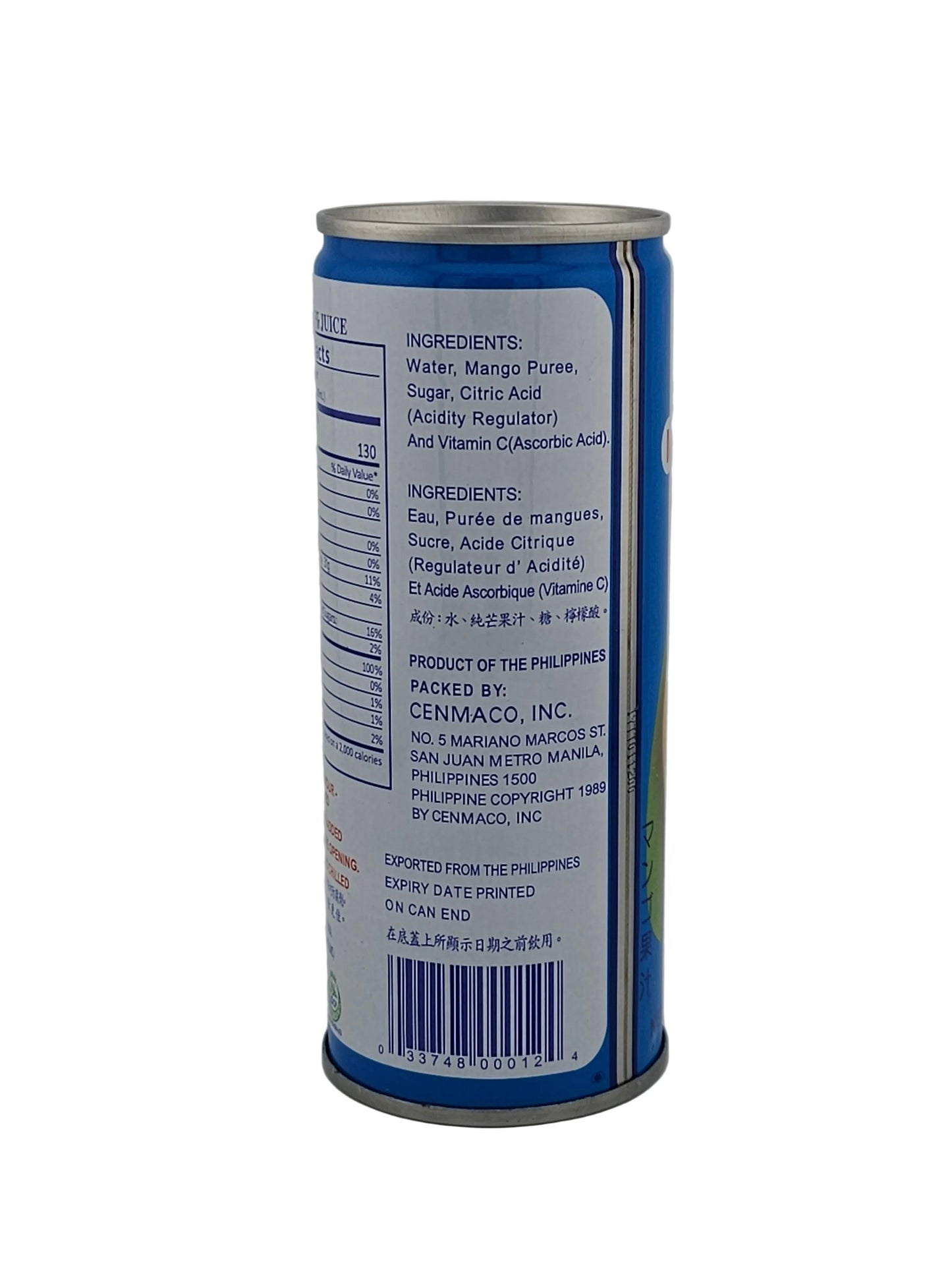 Gina Mango Nectar 240 ml