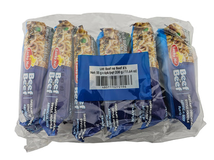 Lucky Me Pouch Beef na Beef 1.94 oz - 6 pk