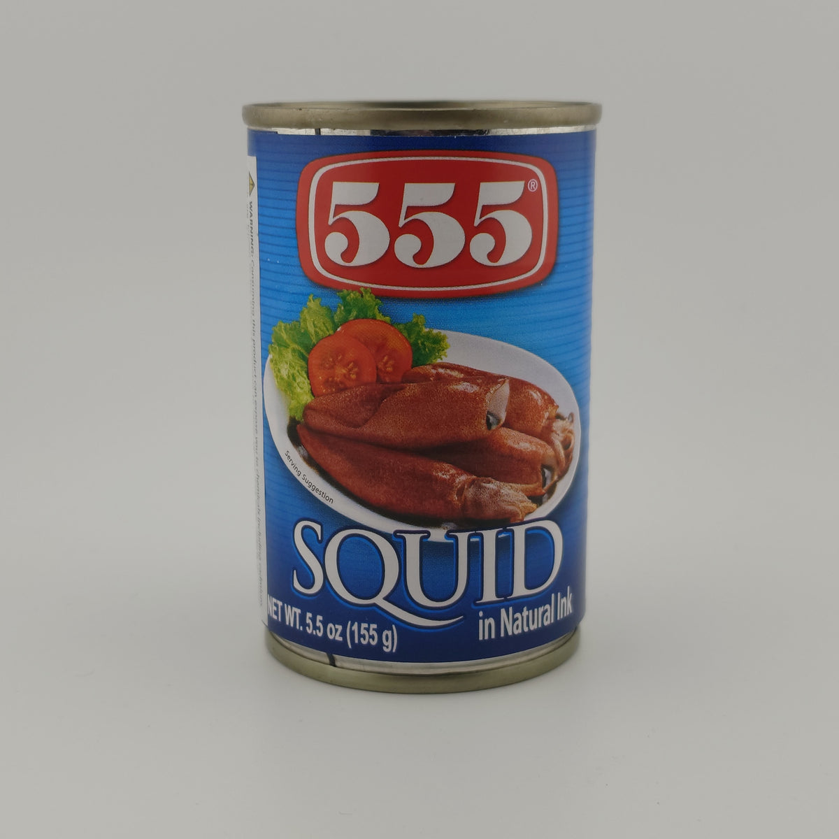 555 Squid in Natural Ink 5.5 oz | 155 g
