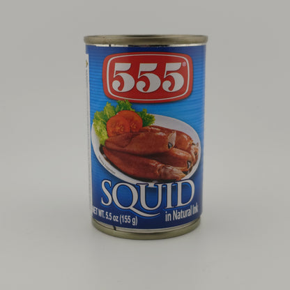 555 Squid in Natural Ink 5.5 oz | 155 g