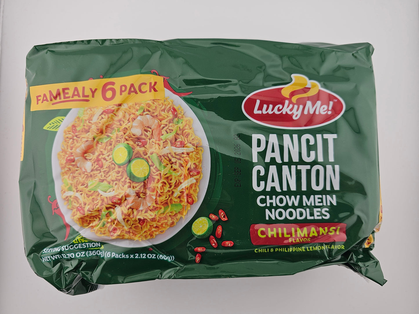 Lucky Me Canton Pouch Chilimansi 2.29 oz - 6 pk
