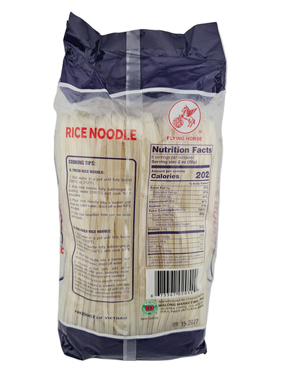 Flying Horse Rice Noodle 14 oz - Medium