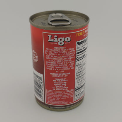 Ligo Fried Sardines Hot & Spicy 155g