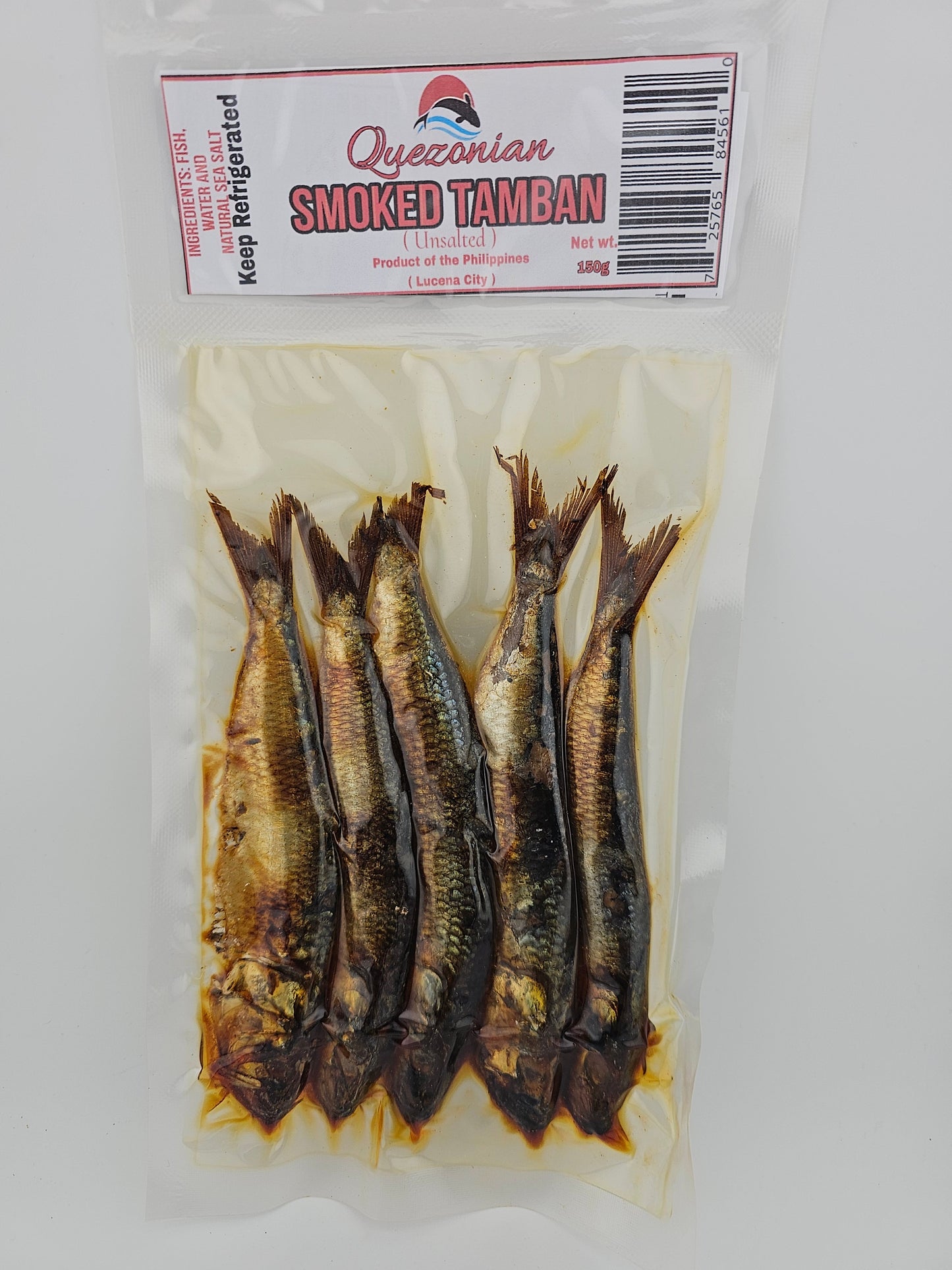 Quezonian Smoked Tamban 150g