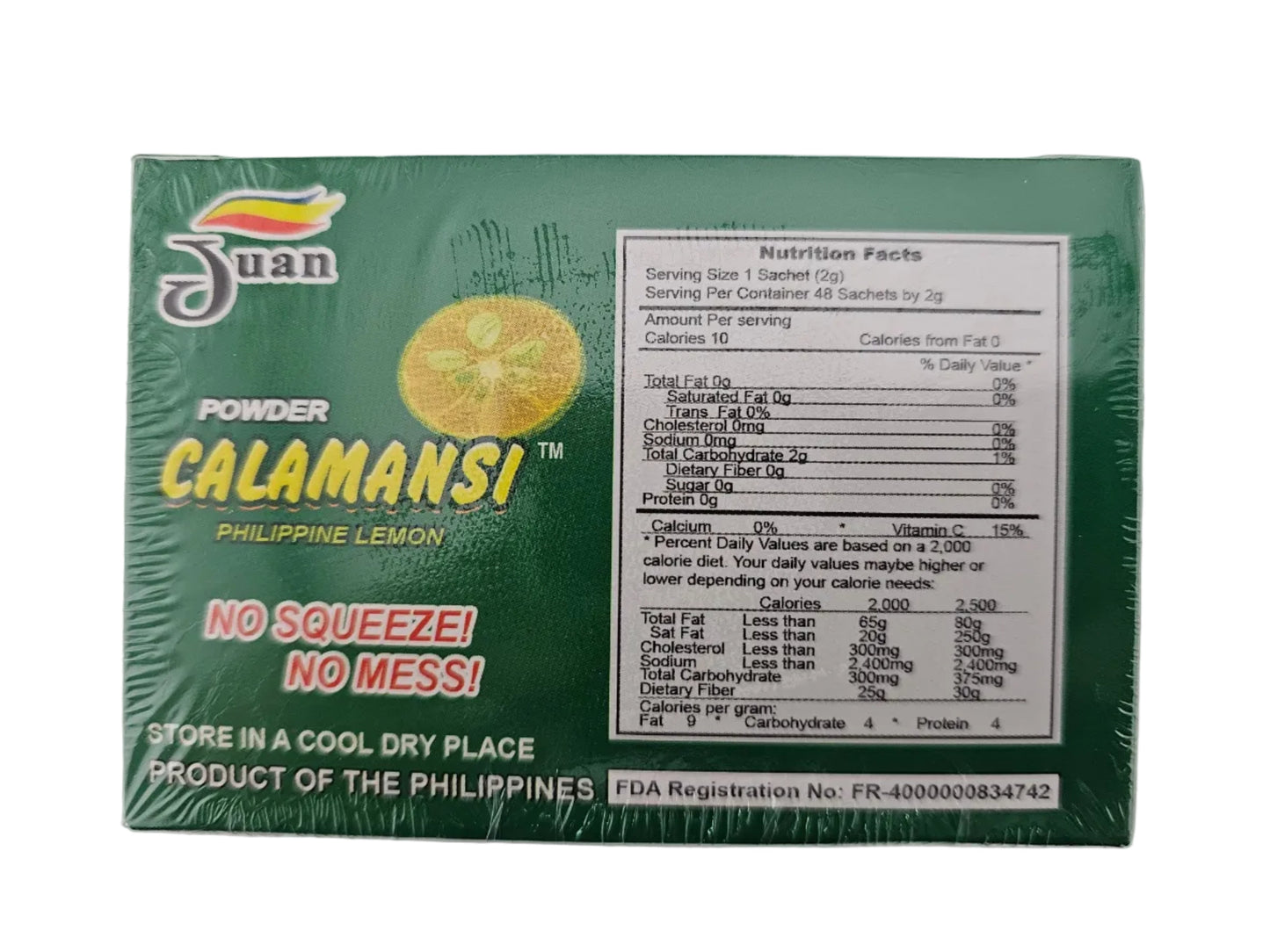 Juan Powder Calamansi 1.69 oz