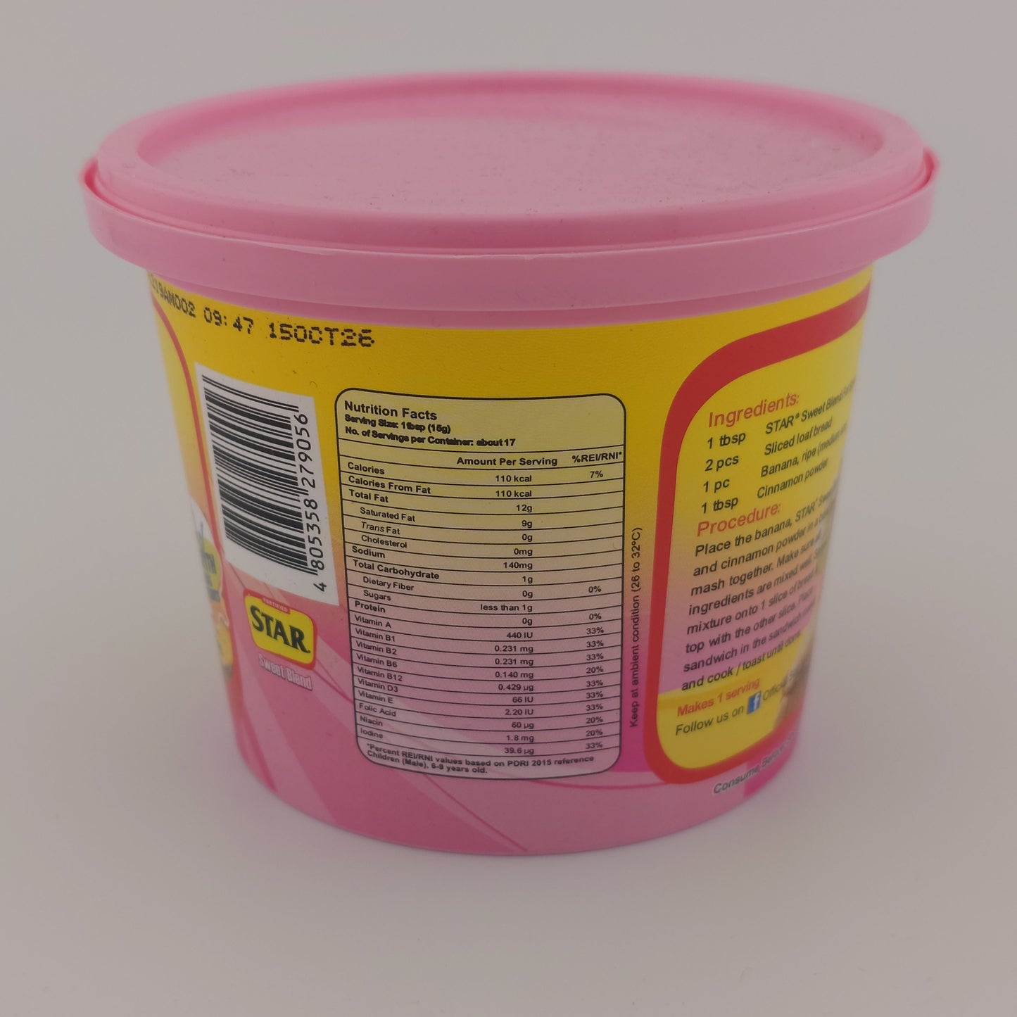Star Margarine Sweet 8.82 oz | 250 g
