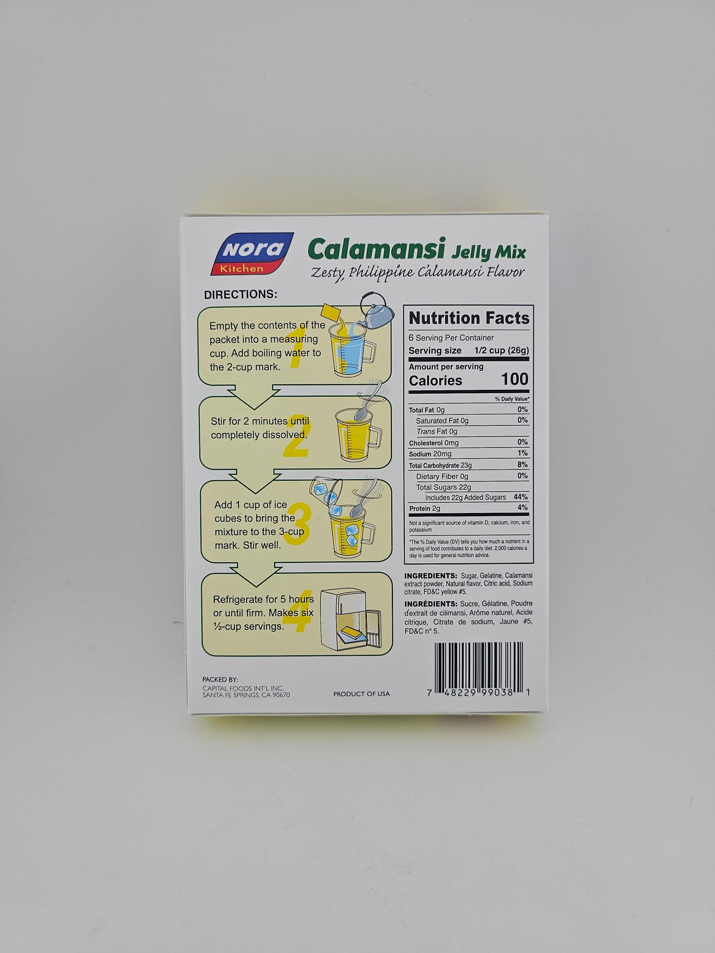 Nora Calamansi Jelly Mix 5.5 oz