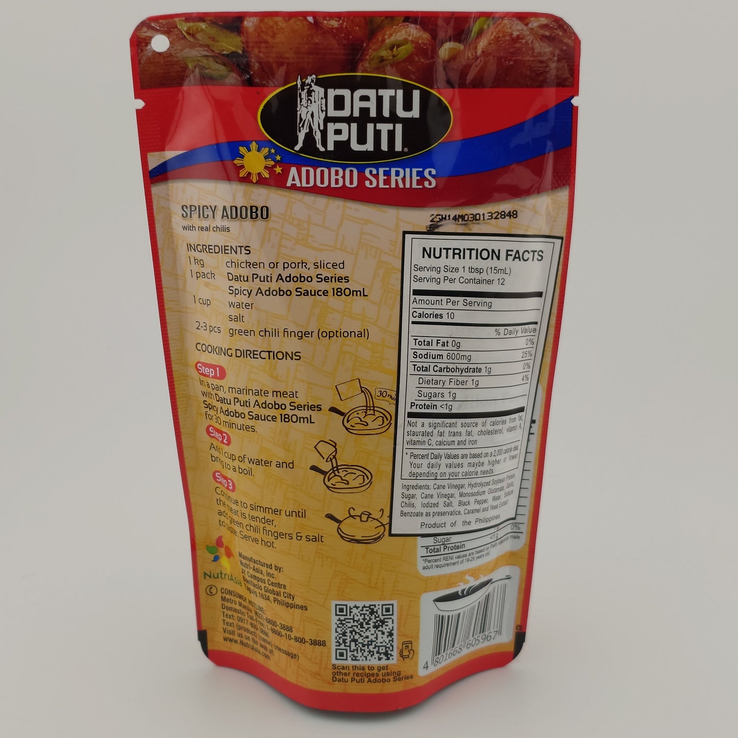 Datu Puti Adobo Series Spicy