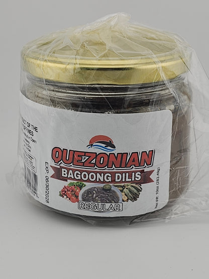 Quezonian Bagoong Dilis 10 oz Regular