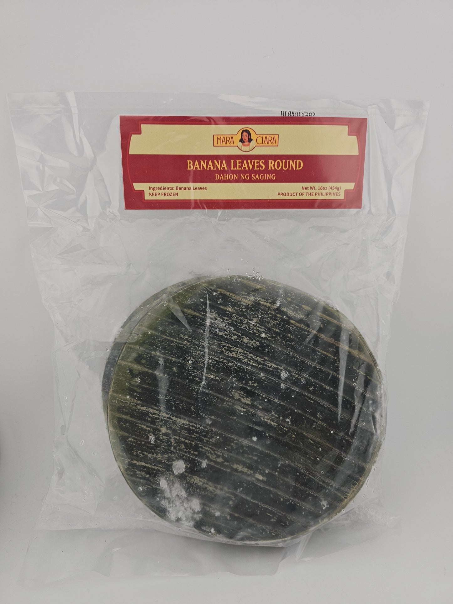 Maria Clara Banana Leaves Round 6 inch